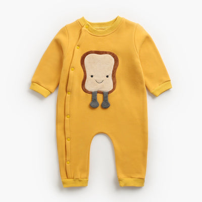 Mameluco de Algodón para Bebé Otoño Invierno con Diseño Cartoon - Image 5