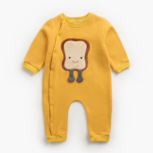 Mameluco de Algodón para Bebé Otoño Invierno con Diseño Cartoon - Image 5