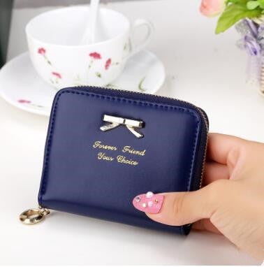 Monedero Compacto con Lazo para Mujer - Cartera Pequeña con Cierre - Image 21