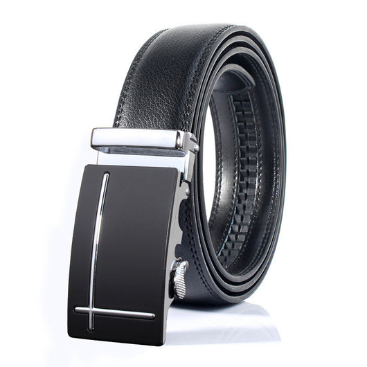 Cinturón de Cuero para Hombre con Hebilla Automática - Image 46