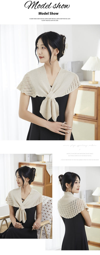 Chal de Seda Helada para Mujer - Protección de Cuello y Escote - Image 20