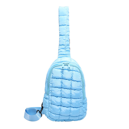 Bolsa Crossbody Acolchada Diamante para Mujer - Diseño Plisado Cloud - Image 8
