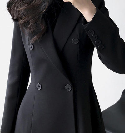Abrigo Trench Coat Largo Talla Grande para Mujer - Colección Otoño - Image 17