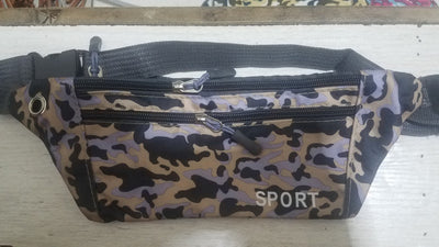 Riñonera Deportiva Impermeable Estampado Camuflaje - Image 5
