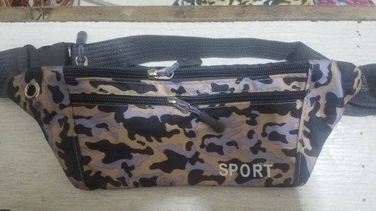 Riñonera Deportiva Impermeable Estampado Camuflaje - Image 5