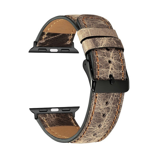 Correa de Reloj en Cuero Crack Genuino Premium - Image 2