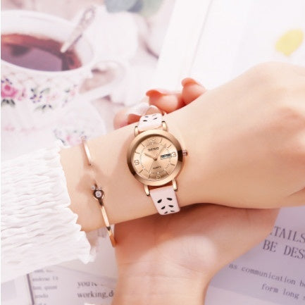 Reloj Inteligente Deportivo Mujer con Luz Nocturna y Calendario Dual