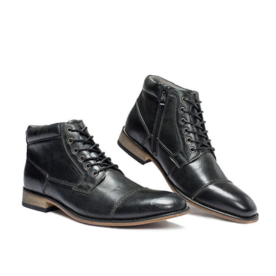Botas de Cuero Altas para Invierno - Image 10