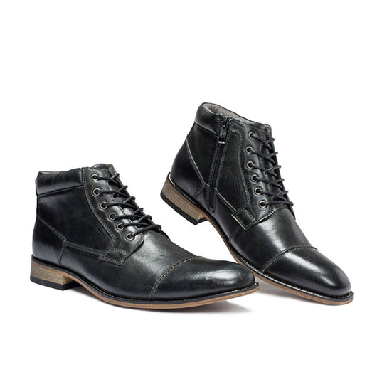 Botas de Cuero Altas para Invierno - Image 10