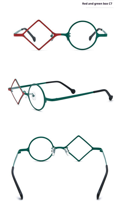Gafas Bloqueadoras de Luz Azul Titanio Ultraligeras Diseño Irregular - Image 16