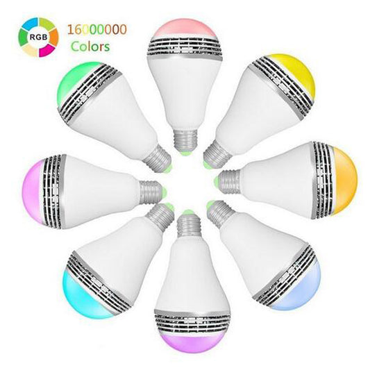 Foco LED Inteligente Bluetooth E27 con Parlante Integrado - Image 9