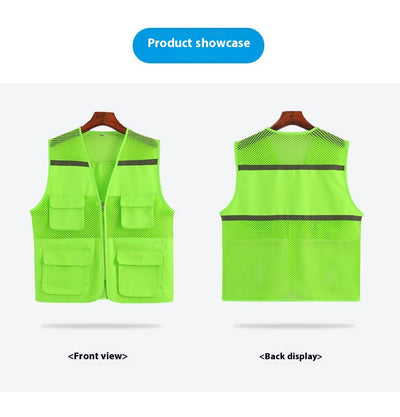 Chaleco Reflectante Multibolsillos para Adultos y Jóvenes - Image 27