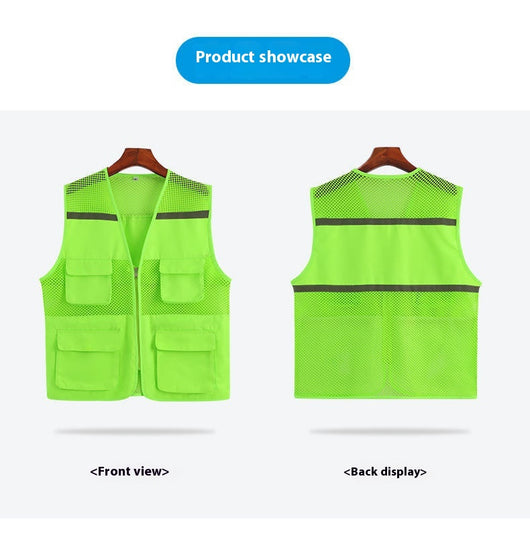 Chaleco Reflectante Multibolsillos para Adultos y Jóvenes - Image 27