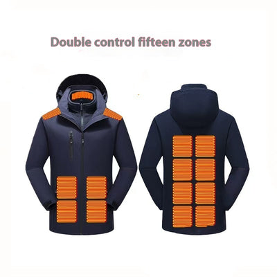 Chaqueta Térmica Inteligente Dual Zone para Montaña y Expediciones en Frío Extremo - Image 3