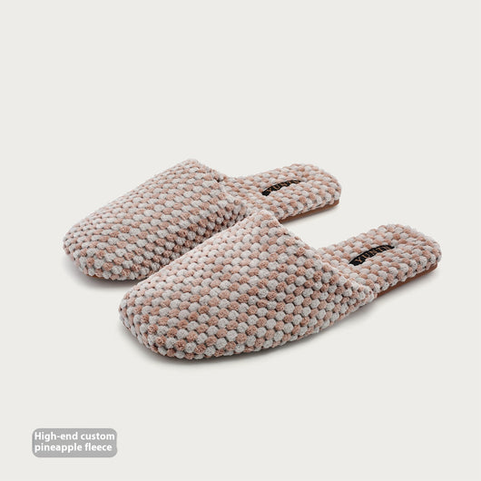 Pantuflas de Pareja en Ante Cálido - Comodidad de Algodón para Toda la Familia - Image 8
