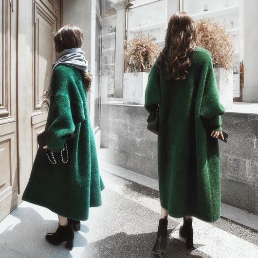 Abrigo de Piel Sintética Grueso y Cálido para Invierno - Image 8