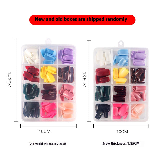 Uñas Postizas Ballet con Adhesivos - Protección y Elegancia
