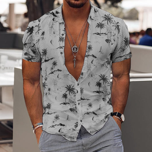 Camisa Polo Personalizada 3D Manga Corta Suelta Verano Streetwear Casual para Hombre - Image 19