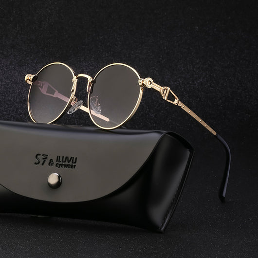 Gafas de Sol Vintage Redondas para Mujer - Estilo Retro Clásico - Image 10