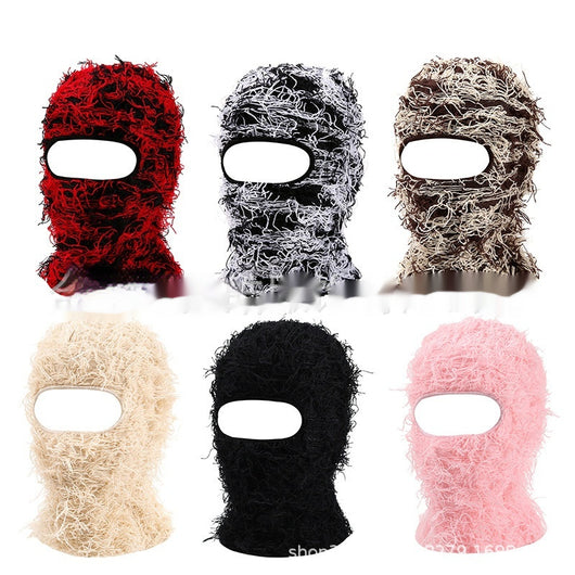 Gorro Hip Hop Colorido Unisex con Máscara - Abrigo Urbano Personalidad