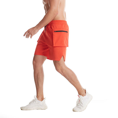 Pantalones de Entrenamiento Transpirables Cinco Cuartos para Hombre - Comodidad Fresca de Verano - Image 7