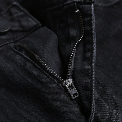 Jeans Rotos Estampados para Hombre con Tela Elástica - Image 4