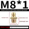 M 8*1 20 Piezas