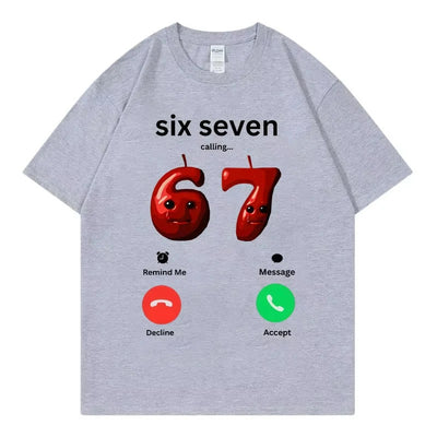 Playera 67 Llamando - Diseño Cómico Unisex - Image 11