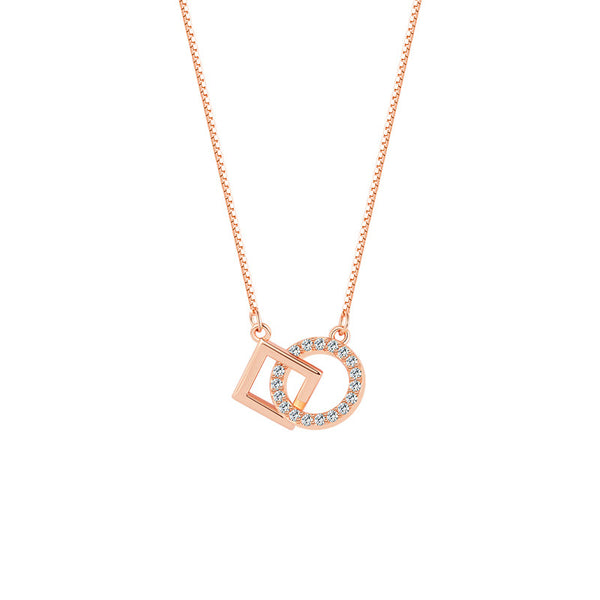 Collar Plata 925 Cadena Clavícula Mujer Lujo Nicho Verano