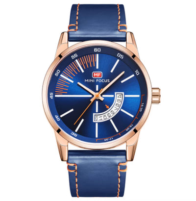 Reloj Deportivo para Hombre con Calendario, Pantalla Luminosa y Correa de Cuero Genuino - Image 7