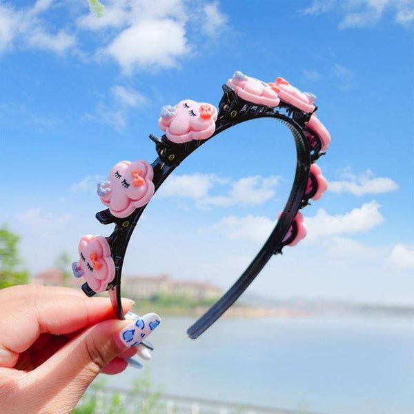 Clips de Cabello Tendencia Red Net para Niñas