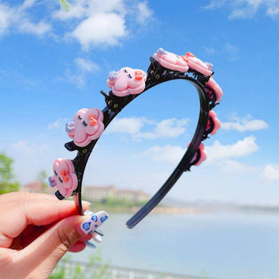 Clips de Cabello Tendencia Red Net para Niñas