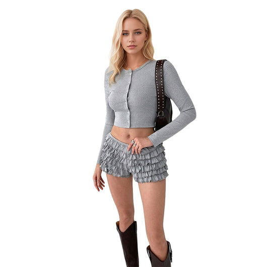 Cardigan Largo Slim Mujer Otoño Invierno - Botones Elegante Premium - Image 6