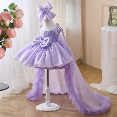 Vestido Princesa Infantil con Cuentas Personalizadas - Image 8
