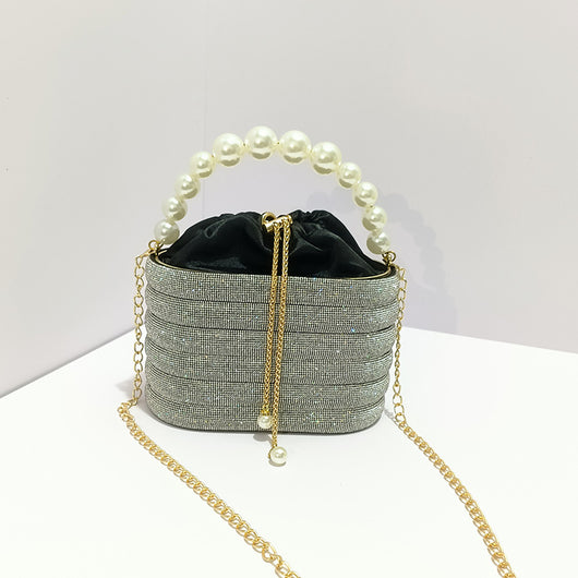 Bolso de Noche Brillante con Cristales de Rhinestone - Image 9