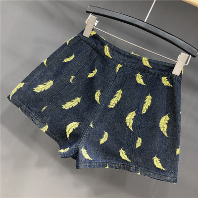 Shorts Vaqueros Ajustados de Cintura Alta para Mujer - Image 17