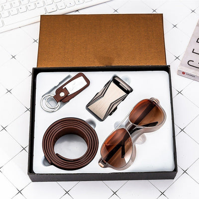 Estuche Premium de Accesorios Ejecutivos para Hombre: Cinturón, Cartera, Reloj y Bolígrafo - Image 9