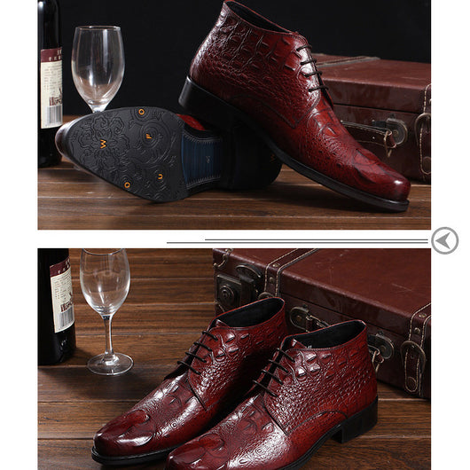 Botas Altas de Cuero para Barbero - Zapatos Profesionales Premium - Image 12