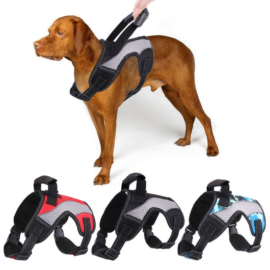 Arnés para Perros Medianos y Grandes Anti-Tracción Transpirable con Correa de Control - Image 2
