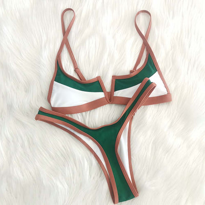 Bikini Dividido Estilo Europeo Sexy y Moderno - Image 16