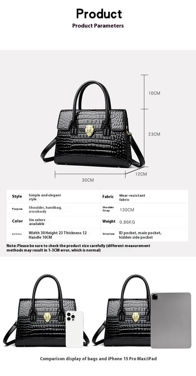Bolsa Mensajera de Hombro Elegante con Gran Capacidad para Mujer - Image 21