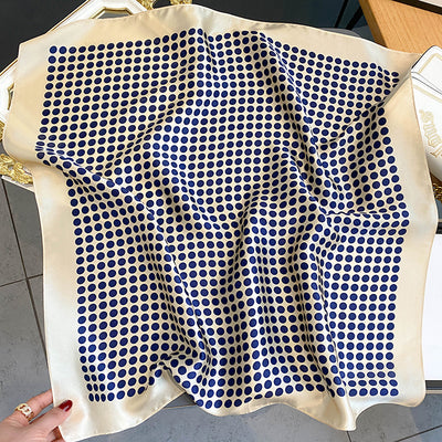 Pañuelo de Seda Estampado Vintage para Mujer - Image 16
