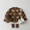 Suéter Abrigo Infantil Osito Adorable Cuello Redondo