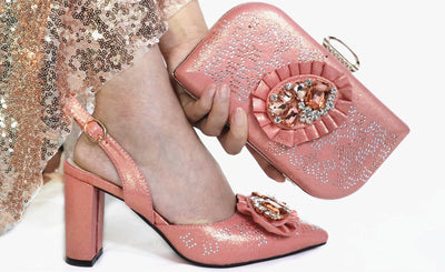 Zapatos de Punta Francesa con Bolso Coordinado - Image 4