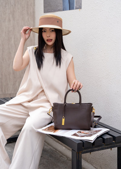Bolso de Cuero Genuino Portátil para Mujer - Elegancia y Funcionalidad - Image 16