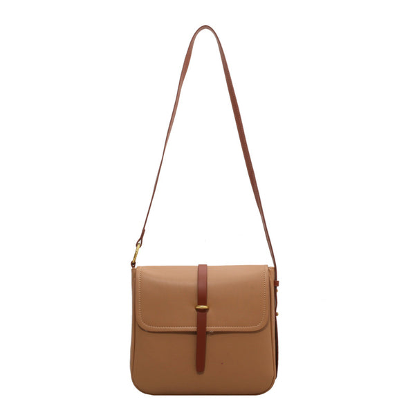 Bolso Bandolera Colorblock PU - Estilo Moderno y Versátil