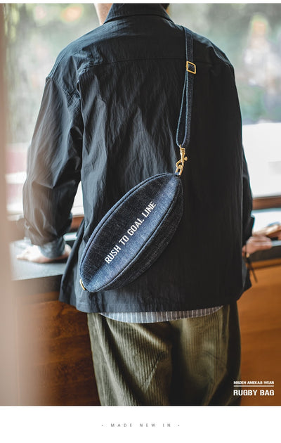 Bolsa Cruzada Madden Workwear Denim Retro Rugby - Image 7