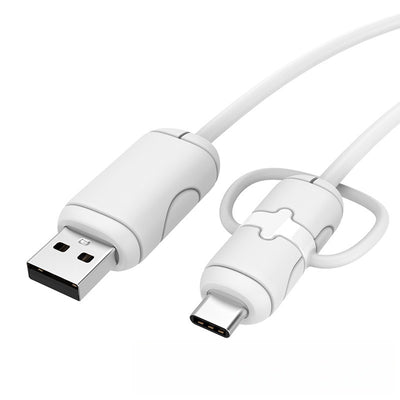 Cable de Datos Multiespecificación con Funda Protectora de Silicona y Correa de Almacenamiento - Image 2
