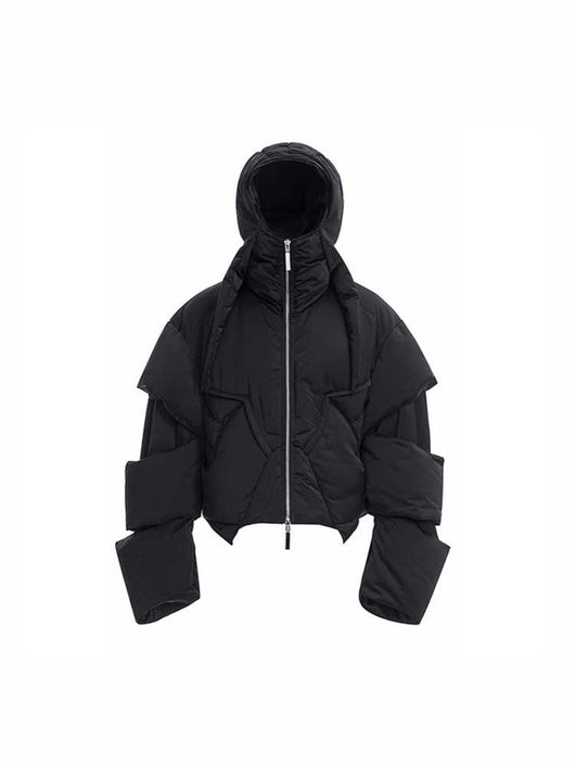 Chaqueta Acolchada Desmontable Space Pilot 90 Plumón de Pato Blanco para Niños - Image 15