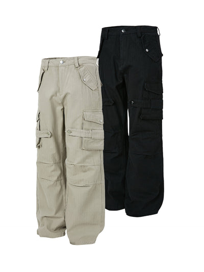 Pantalones Tácticos Multibolsillos Paracaidista - Image 13